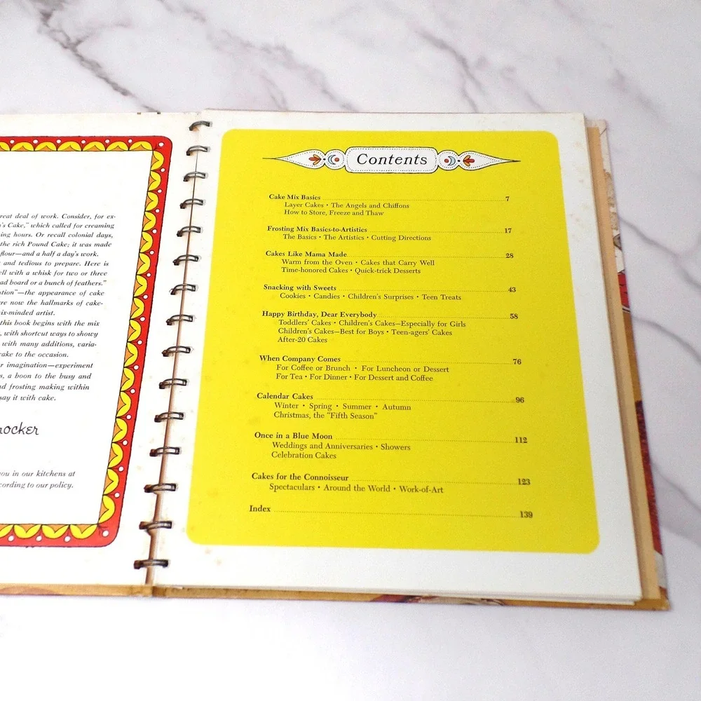 Vintage Betty Crocker's Cake and Frosting Mix Cookbook, 1st Ed - 1st Printing